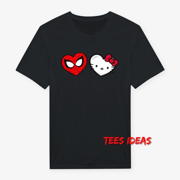 Hello Kitty and Spider-Man T-Shirt