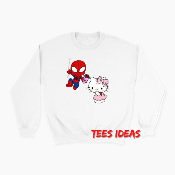 Hello Kitty and Spiderman Sweatshirt