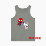 Hello Kitty and Spiderman Tank Top
