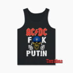Ac Dc Fuck Putin Tank Top