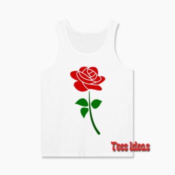 Aesthetic Rose Tank Top