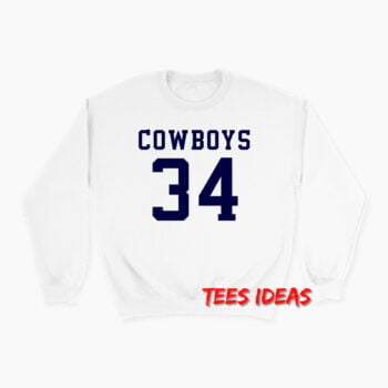 Alan Jackson Cowboys 34 Sweatshirt