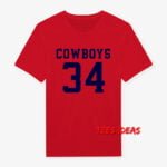 Alan Jackson Cowboys 34 T-Shirt
