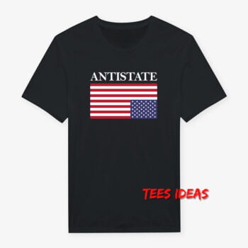 Anti State America Flag T-Shirt