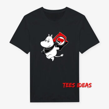 Antifa Moomin Anti Fascist T-Shirt