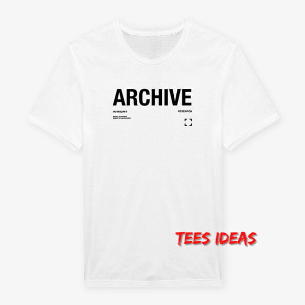 Archive Wright Research Juice WRLD T-Shirt