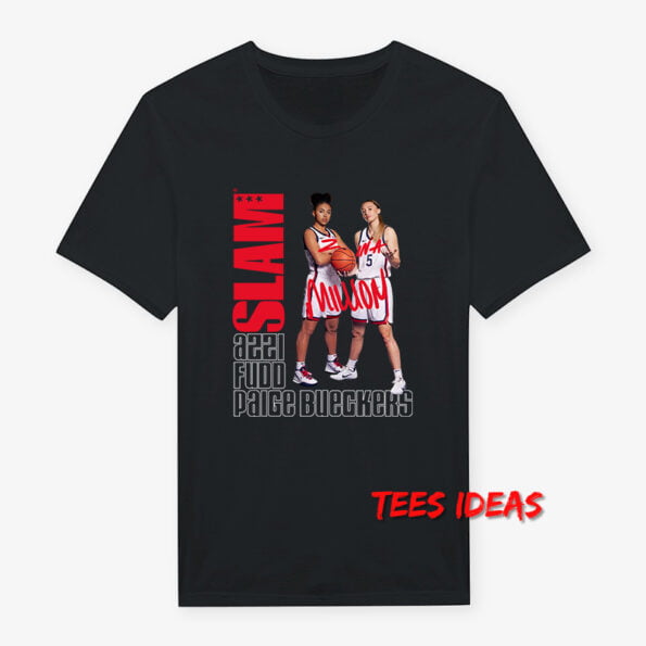 Azzi Fudd and Paige Bueckers Slam T-Shirt