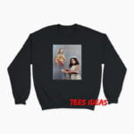 Baby Picture Of Selena Gomez First Communion Sweatshirt