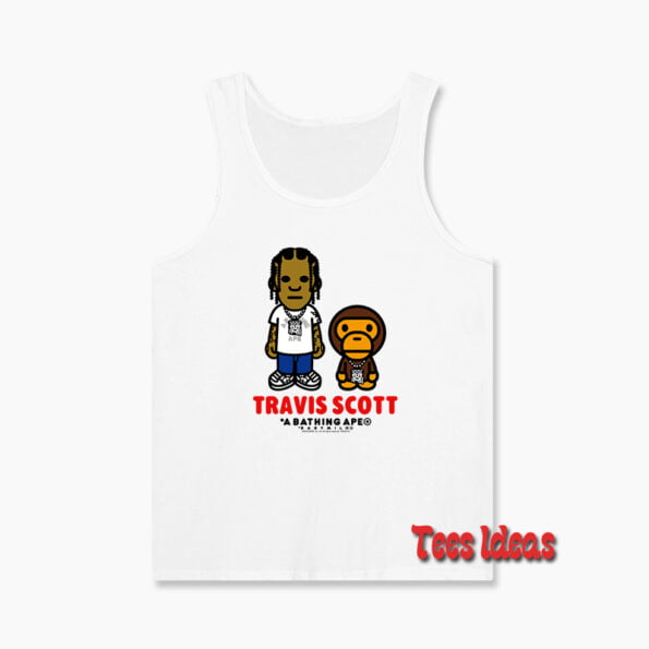 Bape x Travis Scott Baby Milo Tank Top