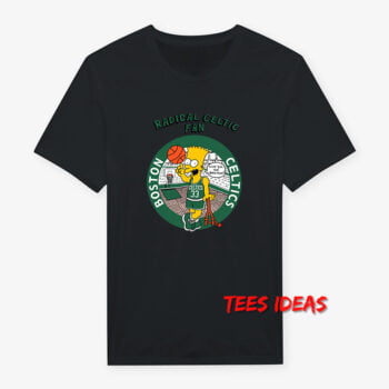 Bart Simpson Radical Boston Celtics T-Shirt