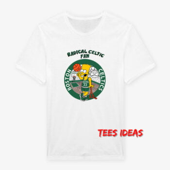 Bart Simpson Radical Boston Celtics T-Shirt