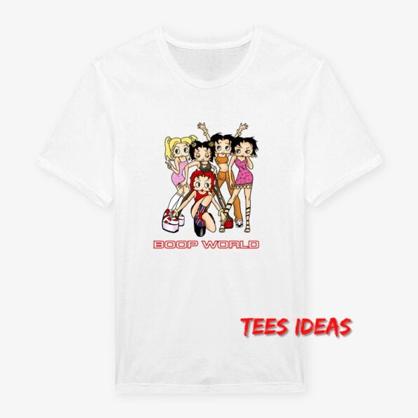Betty Boop Spice Girls Boop World T-Shirt