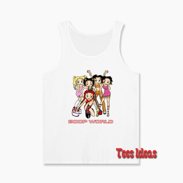 Betty Boop Spice Girls Boop World Tank Top