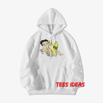 Betty Boop and Winnie The Pooh Honey Hoodie