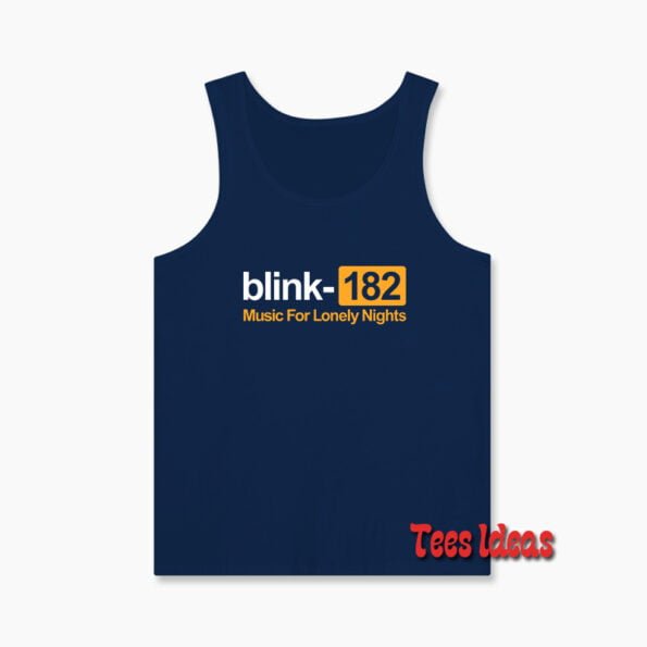 Blink 182 Music For Lonely Nights Tank Top