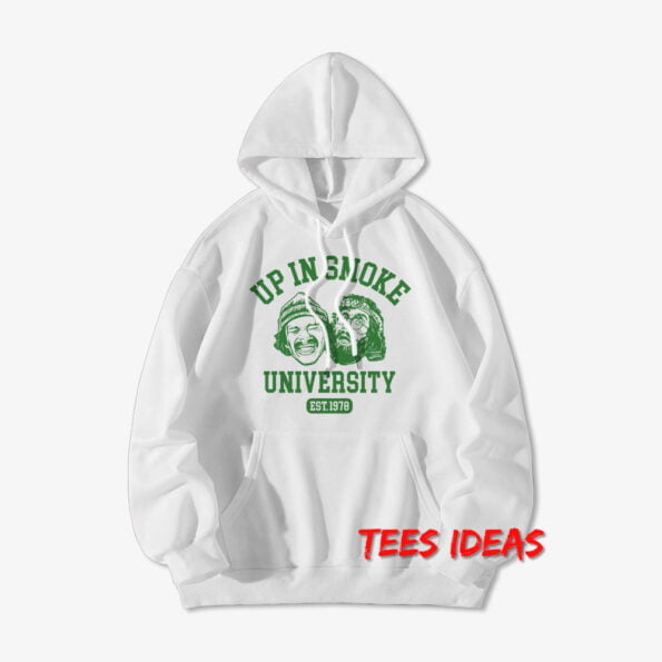 Cheech and Chong Up In Smoke University Hoodie