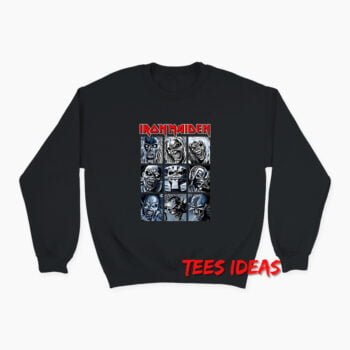 Iron Maiden Eddies Music Poster Sweatshirt