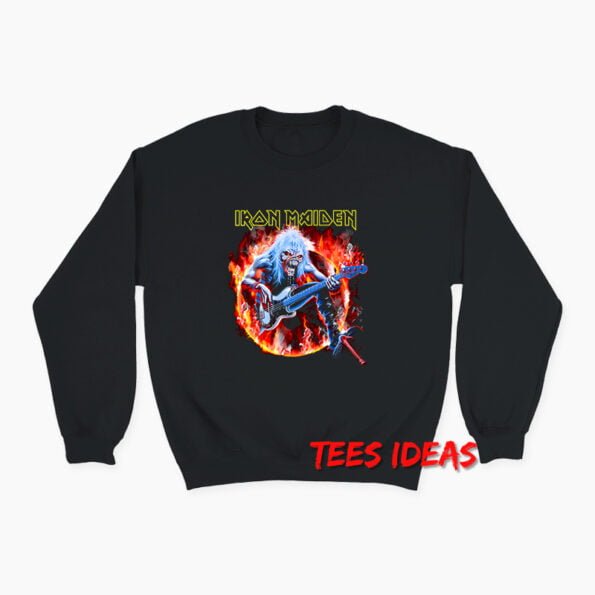 Iron Maiden Guitar Sweatshirt