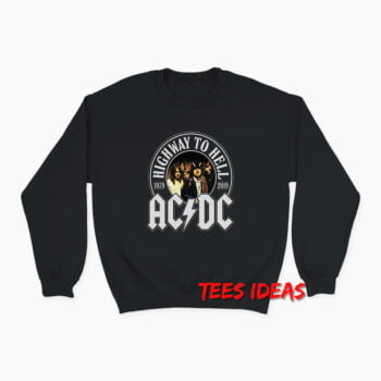 ACDC Logo Highway To Hell Album Sweatshirt