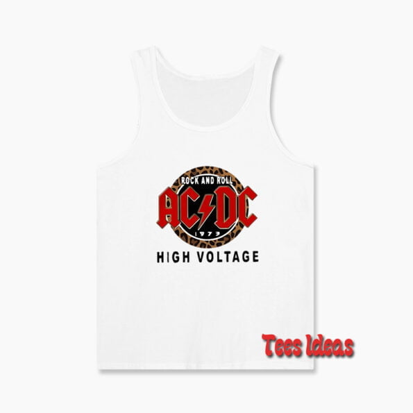 ACDC Rock N Roll High Volte Tank Top