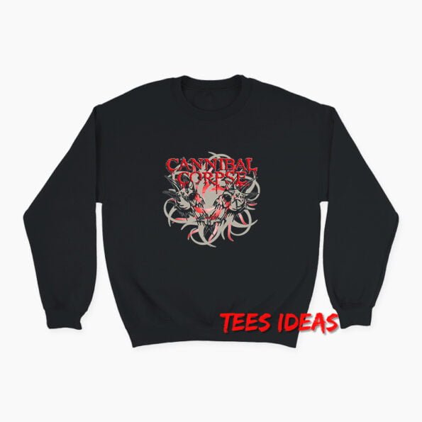 Cannibal Corpse Black Metal Sweatshirt