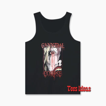 Cannibal Corpse Eyes Black Metal Tank Top